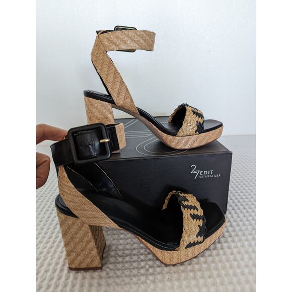 27 EDIT NATURALIZER Jaselle 2 Ankle Strap Sandals Size 8 - Picture 10 of 15